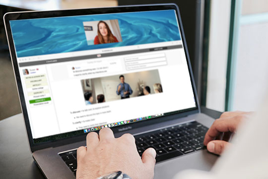 view materials within lessons