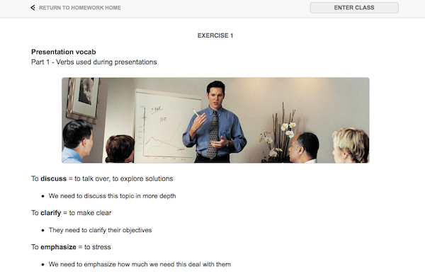 complete homework for lessons